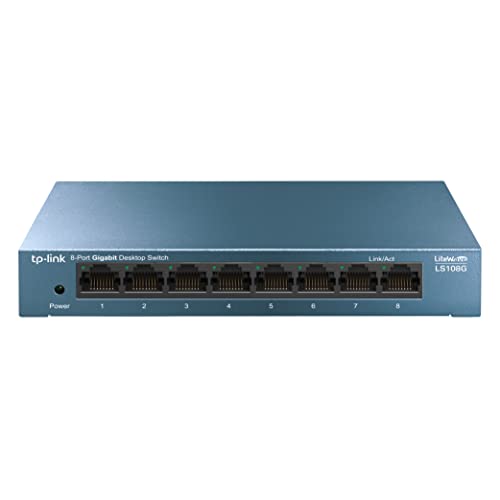 Imagen principal de TP-Link LS108G - Switch 8 Puertos (10/100/1000) Switch Ethernet Gigabi
