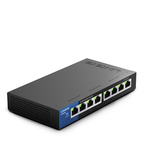 Imagen principal de 8 PORT DESKTOP GIGABIT SWITCH