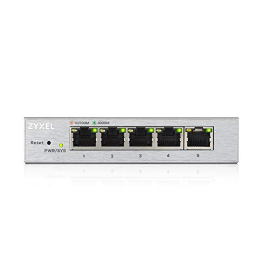 Imagen principal de Zyxel Switch Gigabit de 5 Puertos - Configurable en Web [GS1200-5]