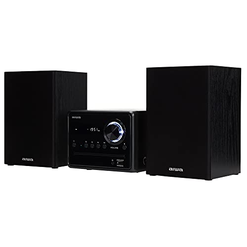 Imagen principal de Aiwa MSBTU-300 Micro Cadena Hi-Fi Bluetooth/CD/USB 20W Negro