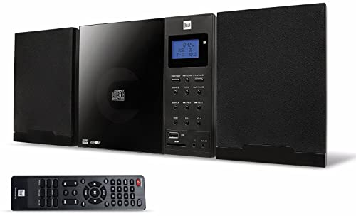 Imagen principal de Dual Stereoanlage Dab 102 AUX, CD, Dab+, SD, UKW, USB Wandmontage Negr