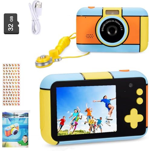 Imagen principal de YunLone Cámara Fotos Infantil, 24MP Selfies, 2,4'', Vídeo 1080P con 