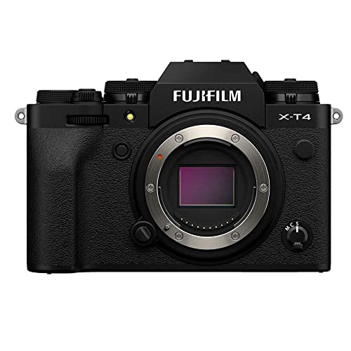Imagen principal de Fujifilm X-T4 - Cámara digital sin espejo de objetivo intercambiable,