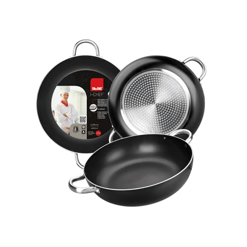 Imagen principal de IBILI 403340 Sarten honda con 2 asas i-chef, Negro, 40 cm