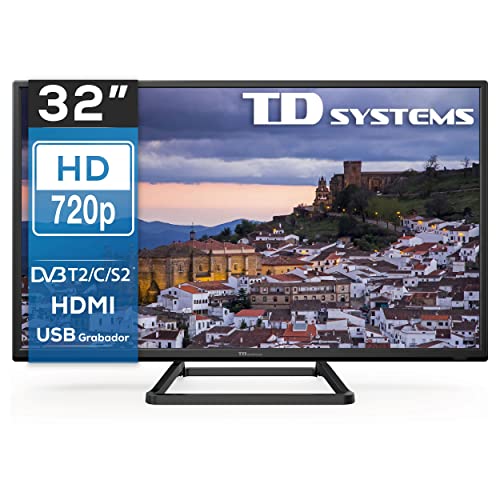 Imagen principal de TD Systems K32DLM10H - Televisor 32 (2X HDMI, VGA, USB, 800 PCI Hz, Gr