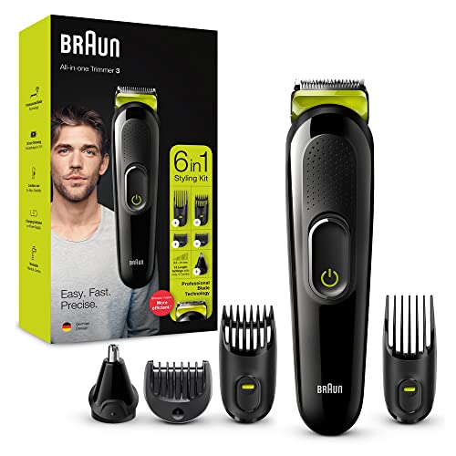Imagen principal de Braun MGK3221 Recortadora de barba 6 en 1, cortapelos, facial, para na