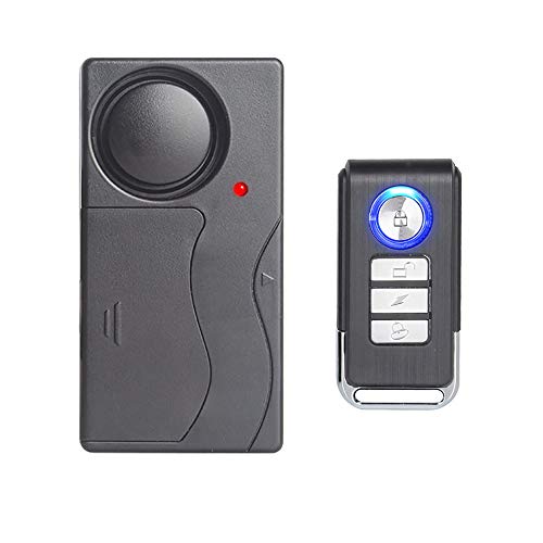 Imagen principal de Mengshen Alarma de Vibración Inalámbrica, Alarma Antirrobo para Bici