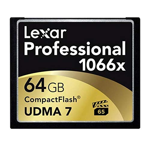 Imagen principal de TARJETA LEXAR COMPACT FLASH 64GB 1066X