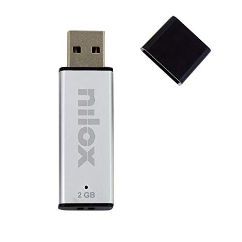Imagen principal de Nilox U2NIL2BL002 - Memoria USB (2 GB, 2.0 A)