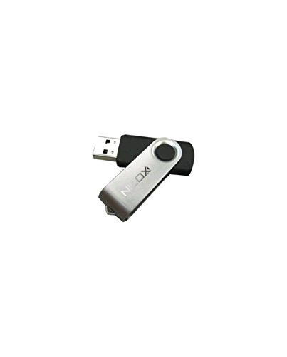 Imagen principal de Nilox Pendrive Swivel Unidad Flash USB 2 GB USB Tipo A 2.0 Negro, Plat