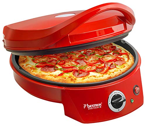Imagen principal de Bestron Horno Grill Eléctrico para Pizza, Viva Italia, Calor Superior