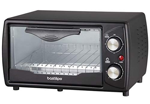 Imagen principal de Bastilipo - Mini horno tostador de 9 litros de capacidad, puerta auto 
