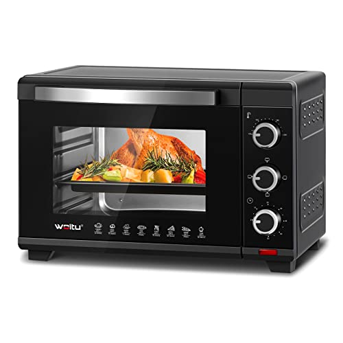 Imagen principal de WOLTU Horno de Electrico Sobremesa 28 L, 1600 W, 100-230°C, Temporiza