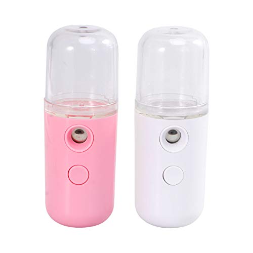 Imagen principal de VORCOOL 2 Piezas Handy pulverizador de Niebla, Recargable por USB, Spr