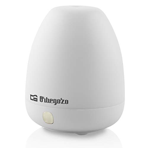 Imagen principal de Orbegozo HUA 1200 - Humidificador aromático ultrasónico, luz LED, 4 