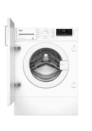 Imagen principal de Beko WITC7612B0W - Lavadora (Integrado, Carga frontal, Blanco, Botones
