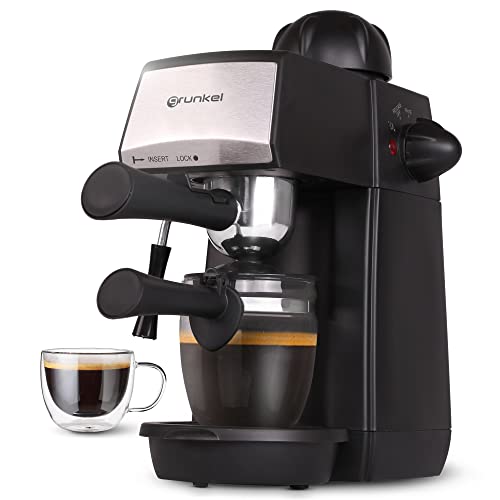 Imagen principal de Grunkel - Cafetera Espresso con 5 bares de presión y capacidad para 4