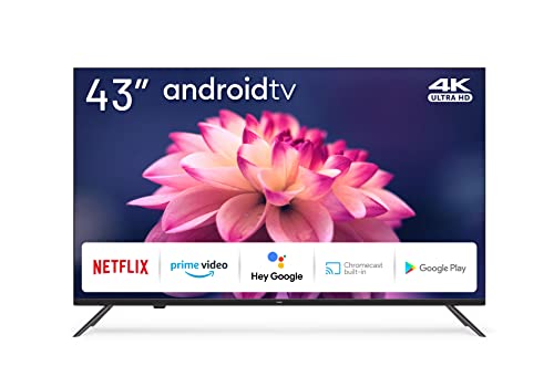Imagen principal de Tv 43 pulgadas 4K LED con Smart TV (Android TV) y WiFi