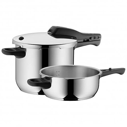 Imagen principal de WMF Perfect - Set Olla Rápida, Diámetro 22 cm, 2 piezas 6,5L y Cuerp