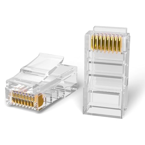 Imagen principal de Metronic 495281 - Conectores Rj45 Cat 5E | 10 Rj45 Conectores UTP para
