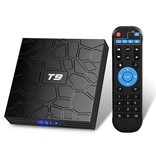 Imagen principal de Android TV Box, T9 Android 9.0 TV BOX 4GB RAM/32GB ROM RK3318 Quad-Cor