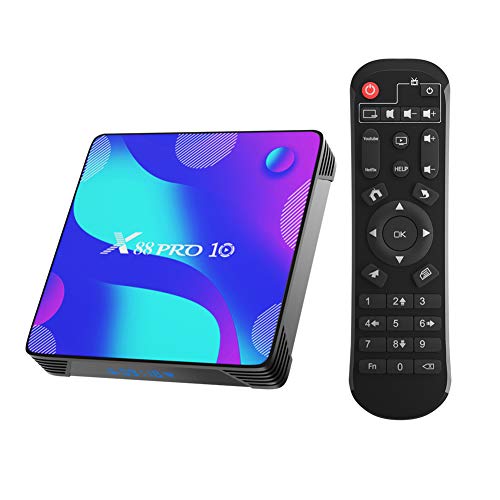Imagen principal de Android 11.0 TV Box, Android Box 4GB RAM 32GB ROM S905X2 Quad-Core Cor