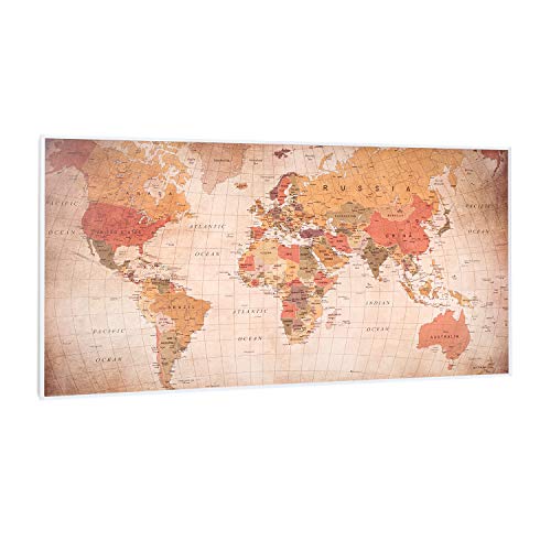 Imagen principal de Klarstein Radiador Infrarrojos Pared Potencia 500W, Placa Calor Bajo C