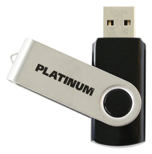 Imagen principal de Platinum Twister - Memoria USB 2.0 Negro 4 GB