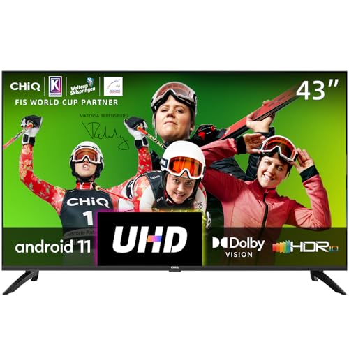 Imagen principal de CHiQ U43H7A - Smart TV 43 Android 11, 4K Ultra HD, WiFi, Bluetooth, As