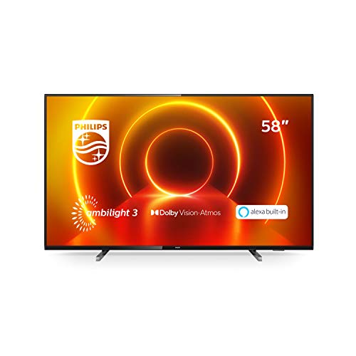 Imagen principal de Philips TV 58 480p 58PUS7805 UHD STV SAPHI P5 AMBIL