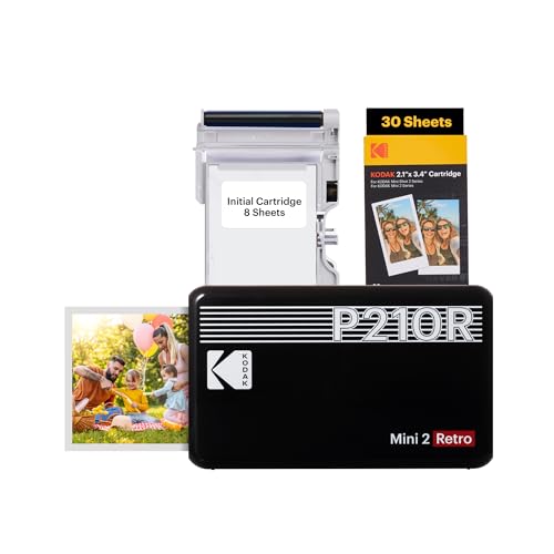 Imagen principal de KODAK Mini 2 Retro Navidad Regalos 4Pass, Impresora Fotográfica + 38 