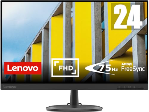 Imagen principal de Lenovo D24-20 - Monitor Gaming 23.8  FullHD (VA, 75 Hz, 4 ms, HDMI, VG