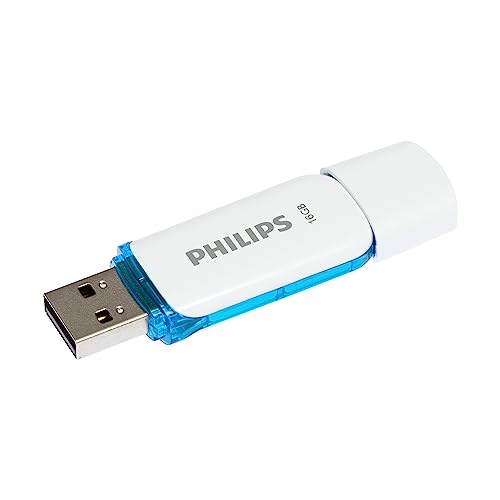 Imagen principal de Philips Usb 2.0 Palillo De 16Gb, Nieve Edición, Blanco, Azul