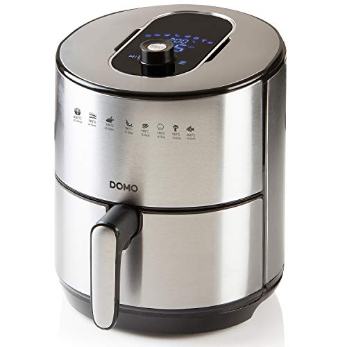 Imagen principal de Domo DO530FR - Freidora (acero inoxidable 18/8, 4 L), color plateado