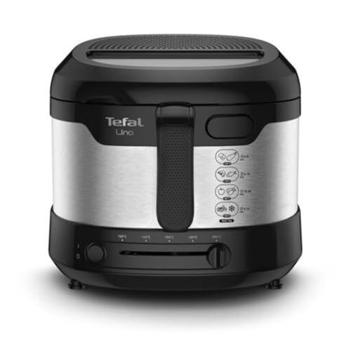 Imagen principal de Tefal FF215D Uno M Freidora, Acero Inoxidable, Negro