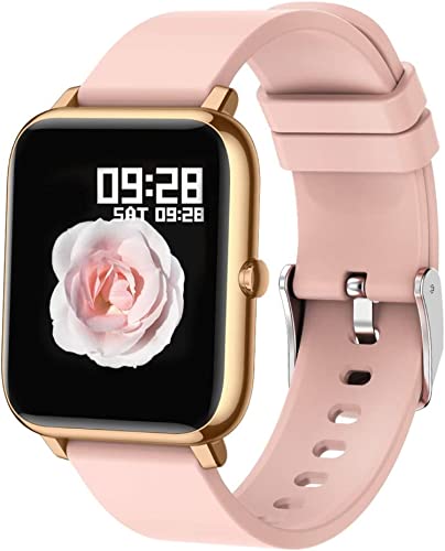 Imagen principal de Popglory Reloj Inteligente Mujer, Smartwatch con Oxígeno Sanguíneo P