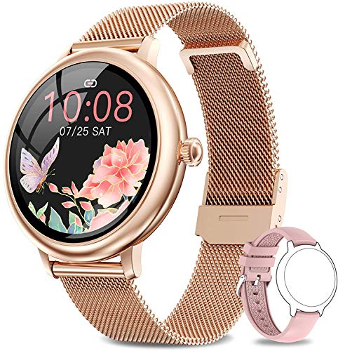 Imagen principal de NAIXUES Smartwatch Mujer, Reloj Inteligente Mujer IP67, Monitor de Sue