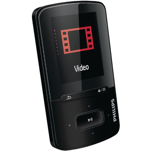 Imagen principal de Philips GoGear SA4VBE08KF/97 Reproductor de MP4 de 8 GB Negro Reproduc