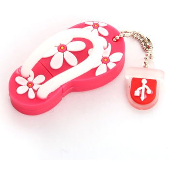 Imagen principal de SATYCON 0000045020063 - Pendrive usb2.0 8 GB Chancla Rosa m.1351