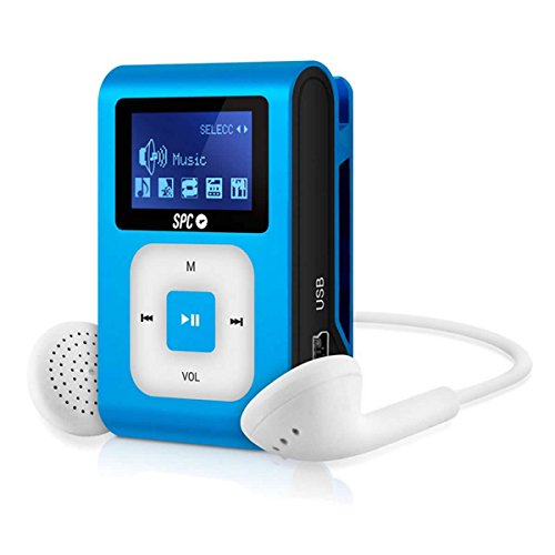 Imagen principal de REPROD. MP3 Internet 8648A Azul 8GB Pinza Radio