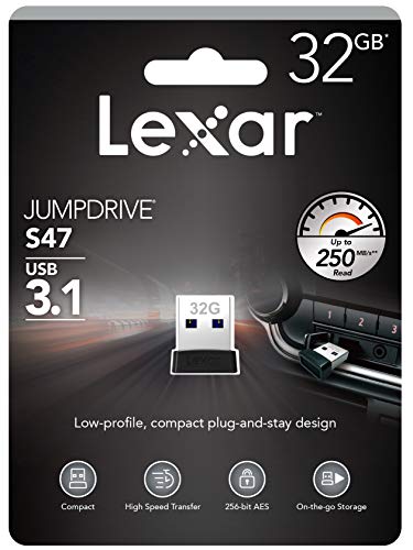 Imagen principal de Lexar JUMPDRIVE S47 32GB USB 3.1 Black