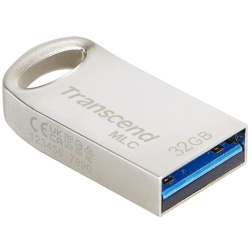 Imagen principal de Transcend JF720 - 32GB USB 3.1., MLC, Metálico, Plateado, Hasta 130 M