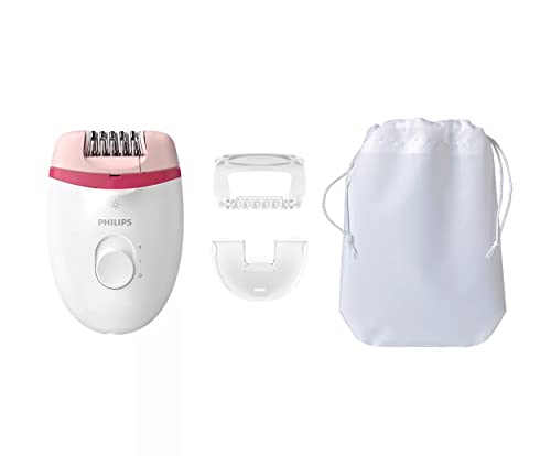 Imagen principal de Philips Satinelle Essential - Depiladora (Rosa, Blanco, 15 V, Ergonóm