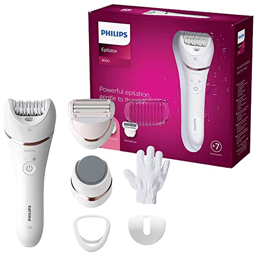 Imagen principal de Philips Epilator Series 8000 BRE730/10 Depiladora Wet & Dry