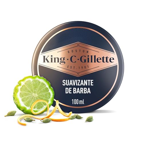 Imagen principal de King C. Gillette Bálsamo Barba Hombre con Manteca de Cacao, Aceite de