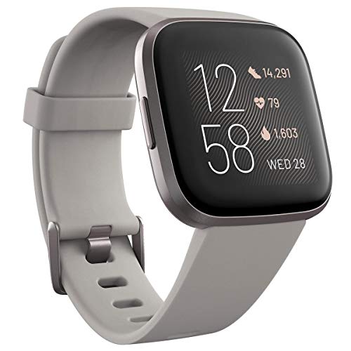 Imagen principal de Fitbit Versa 2 Health & Fitness Smartwatch with Voice Control, Sleep S