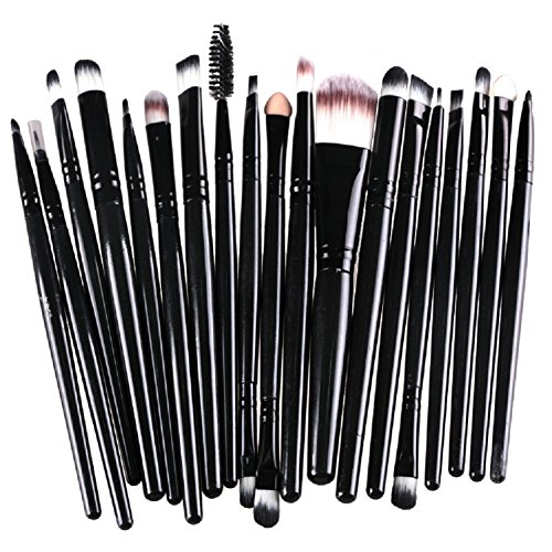 Imagen principal de CAOLATOR Pro Pinceles de Maquillaje 20pcs Fundación Polvo de Sombra d
