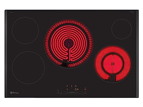 Imagen principal de Balay - Placa vitrocerámica, 80 cm, Zona gigante de 28 cm, Control de