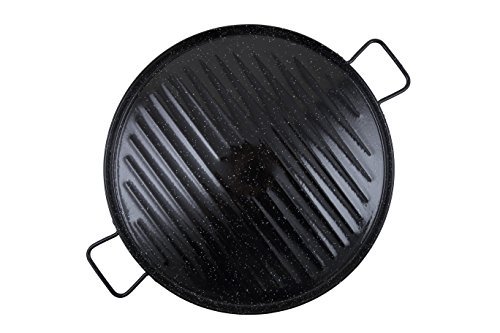 Imagen principal de Garcima 11046 - Plancha grill esmaltada redonda 46cm