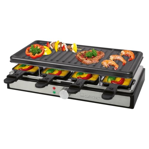 Imagen principal de Clatronic® Raclette para 8 personas con plancha extraíble | Raclette